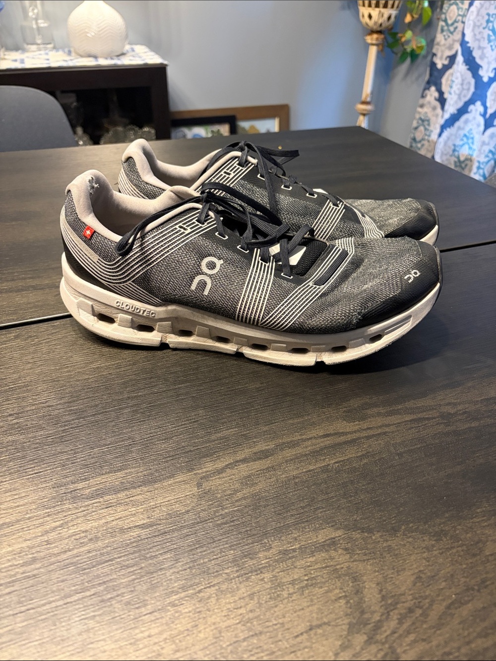 On Cloudgo Men's Running Shoes Black Glacier Size 11